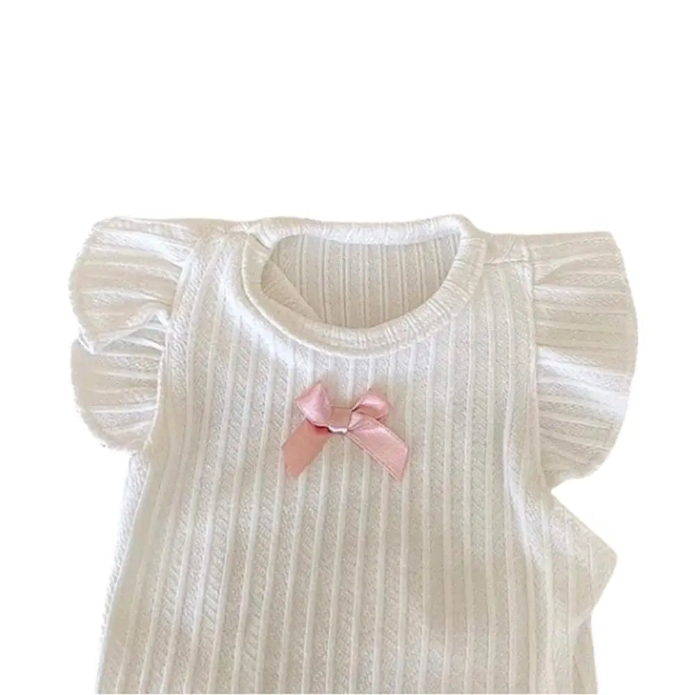 Cute Bow Dog Vest 2025 Dog Clothes Puppy Pullover Summer Pet Clothes Breathable Two-Legged Clothes Solid Color Cat Pet Products