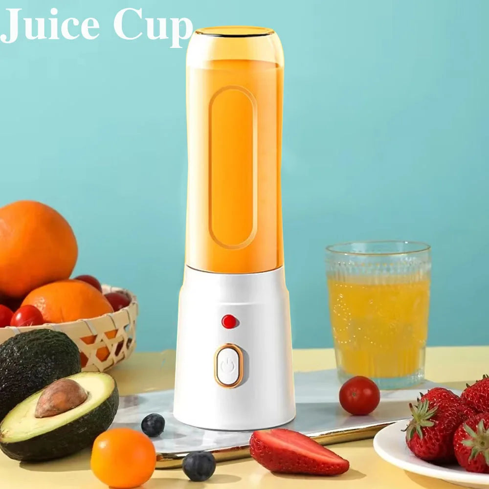 New Portable Automatic Juice Press Fruit Juice Blender USB Rechargeable Wireles Mini Juice Press Kitchen Tools Baby Food Blender