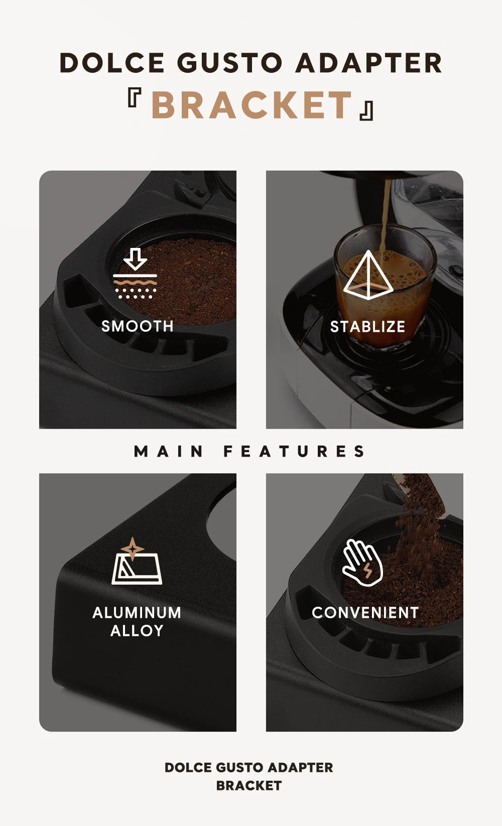 Refillable Coffee Adapter for Genio S & Piccolo
