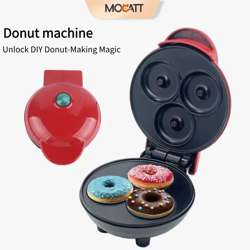 3-Hole Donut Maker Food Processing Machine