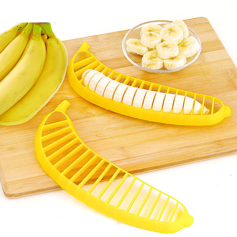 Creative banana slicer cutter for fruit banana knife fruit slicer fruit salad essential