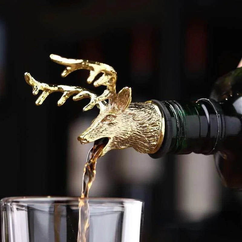 1pc Bottle Nozzle Pourer Oil/mouth with Bottle Stopper Cork Wine Bottle Red Dry Pot Plug Olive Dispenser