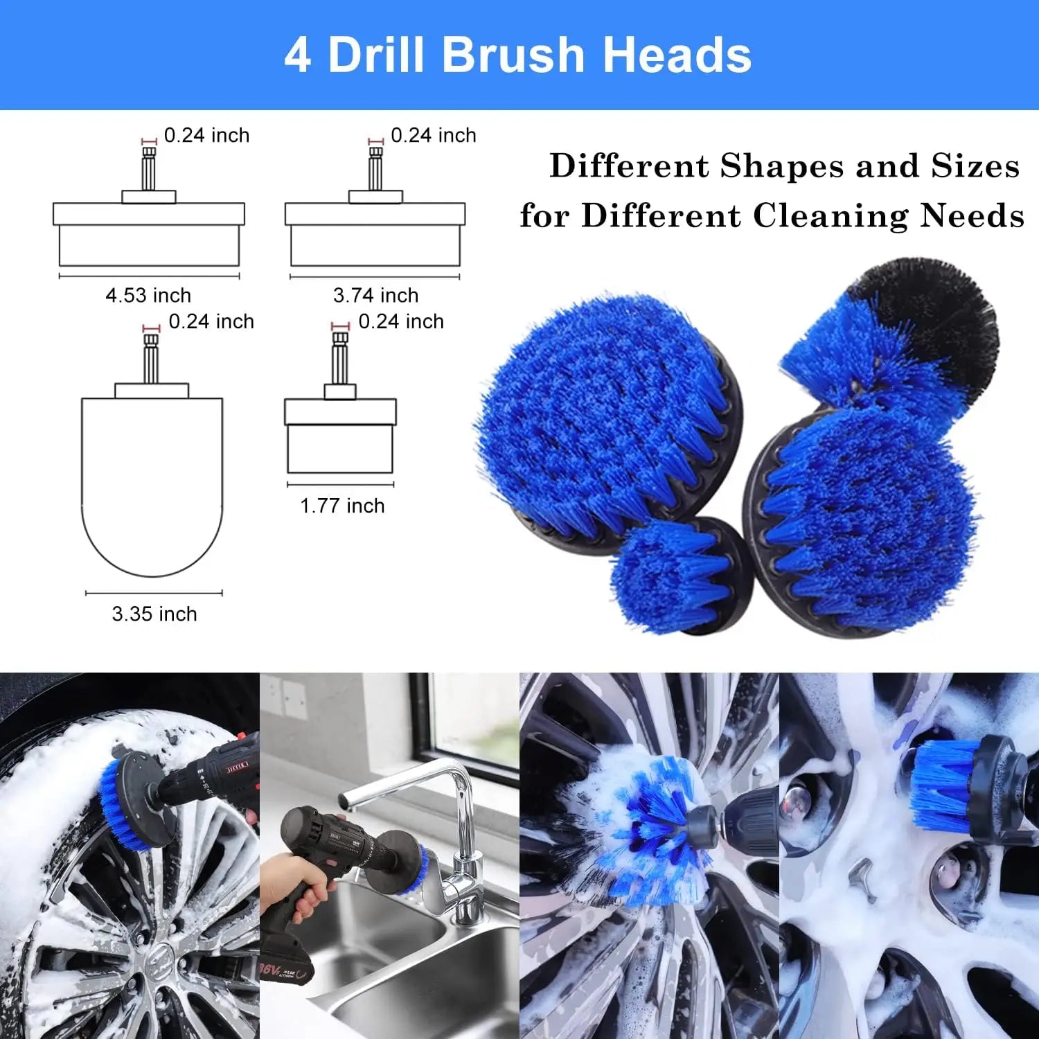 26Pcs Car Detailing Brush Set,Detailing Kit,  Detailing Brushes, Cleaning Kit, Windshield Cleaning Tool