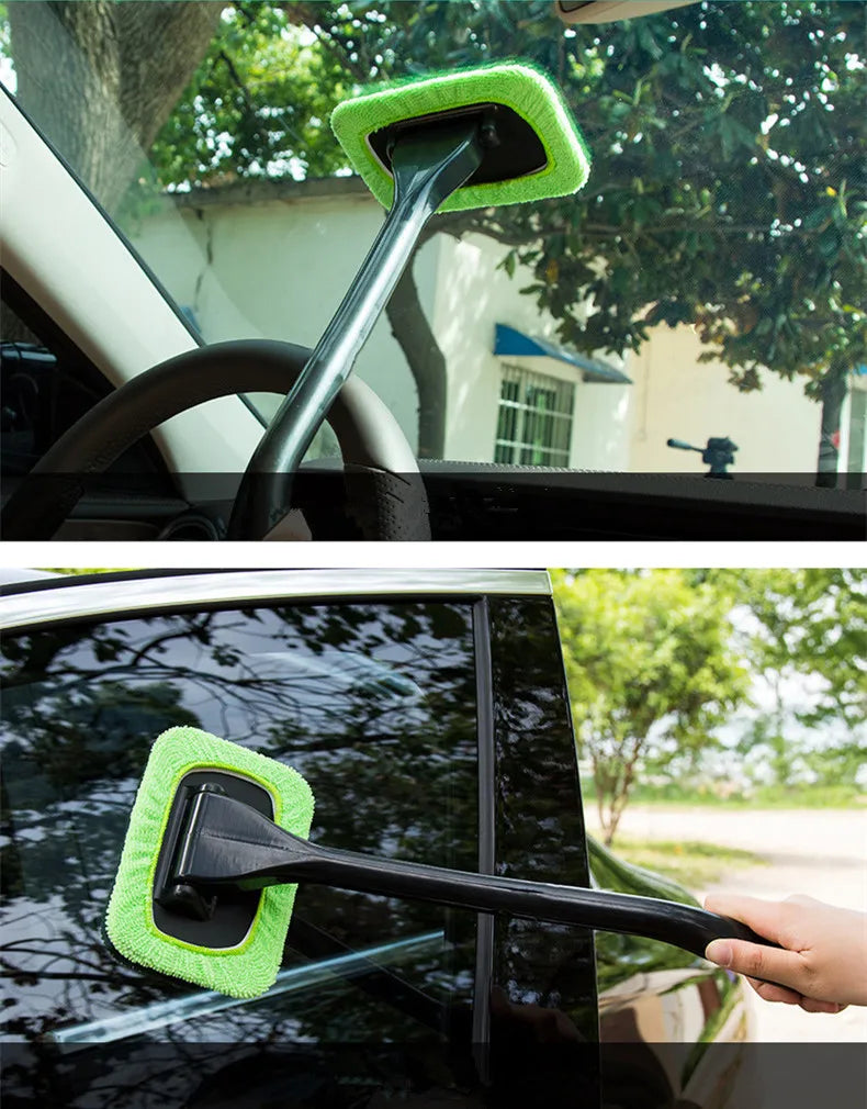 Car Window Cleaning Brush Accessories Sticker For Honda Civic Accord Fit Crv Hrv Jazz City CR-Z Element Insight MDX S2000
