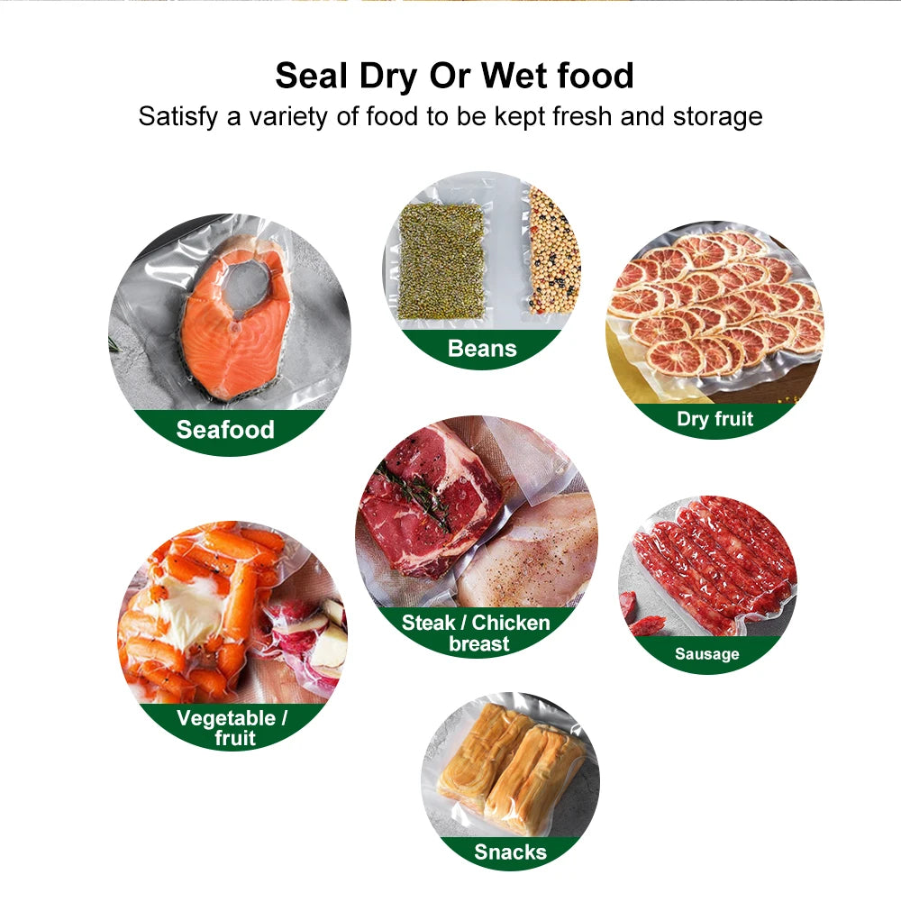 Automatic Food Vacuum Sealer Wet or Dry Food